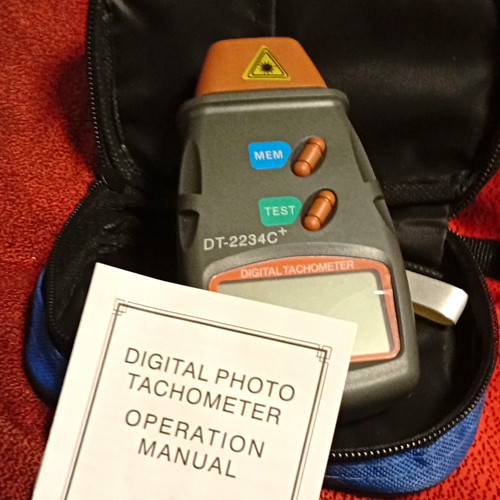 Digital photo tachometer - digital,